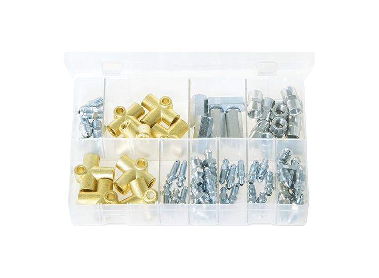 Brake Tubing Connectors &amp; Brake Bleed Screws - UNF &amp; Metric
