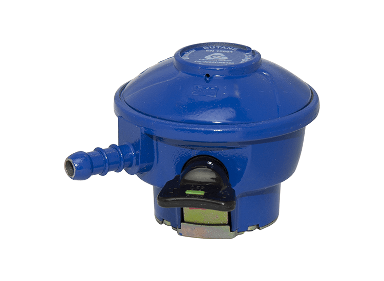 Butane Fixed Low Pressure 'Quick-On' Regulators - 28 Mbar