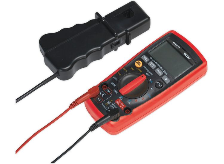 Sealey TA302 Digital Automotive Analyser 12 Function with Inductive Coupler