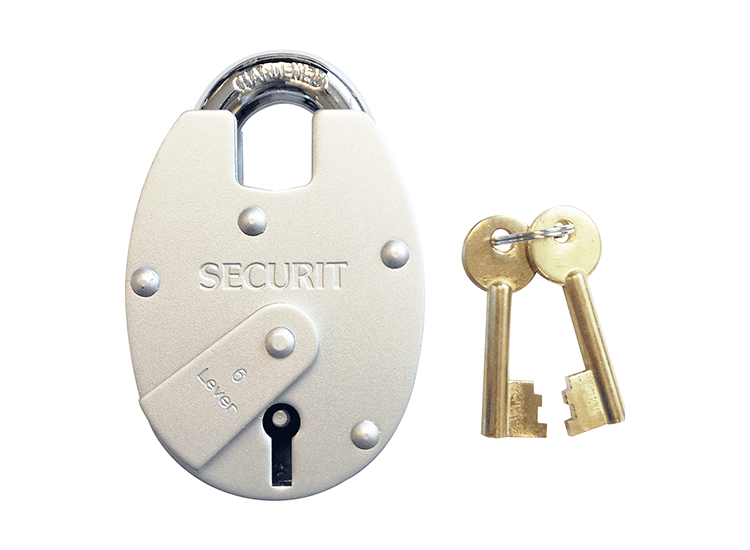 Close Shackle Padlock - 6 Lever