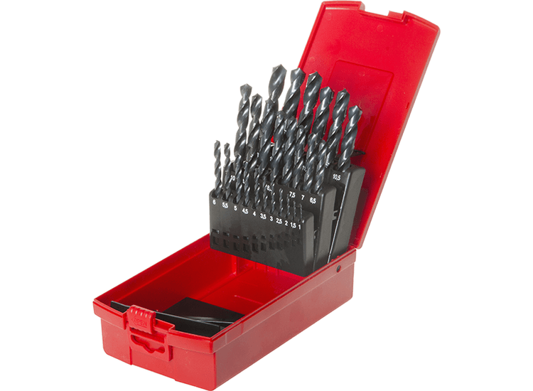 DORMER 'A100' HSS Jobber Twist Drill Set - Metric Set No. '204'