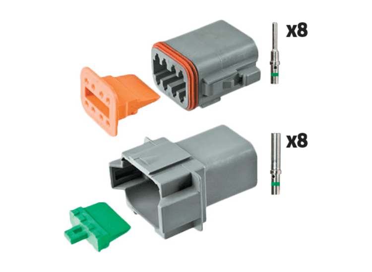 DT Connector 8-way Kit 20pc