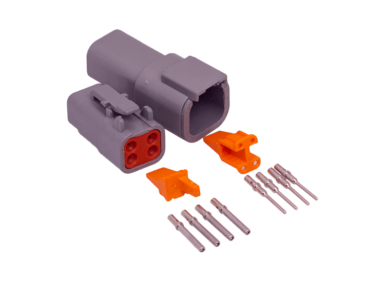 DTM Connector 4-Way Kit 12pc
