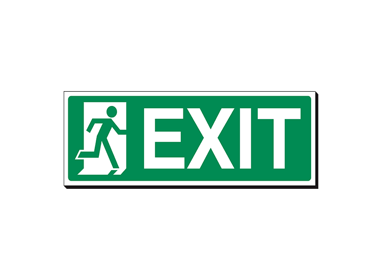 Exit - 360 x 120 mm