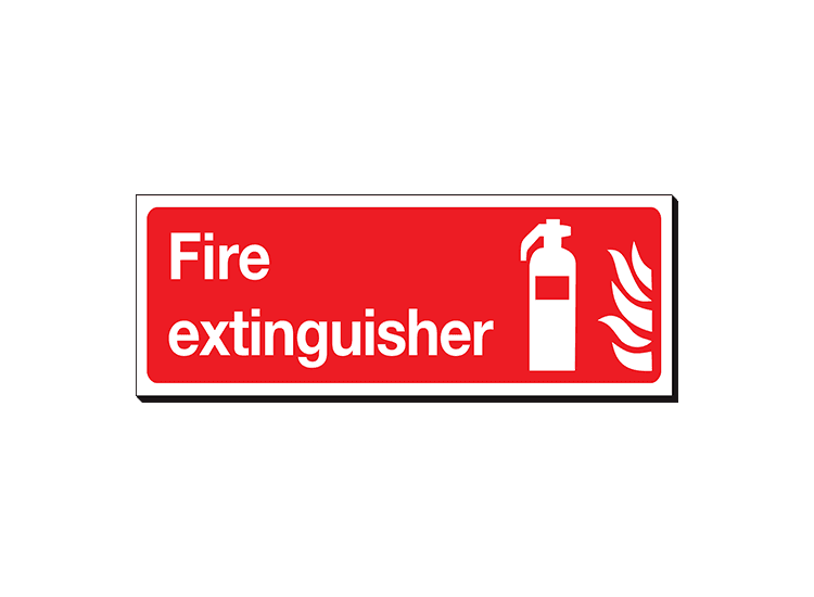 Fire Extinguisher - 360 x 120 mm