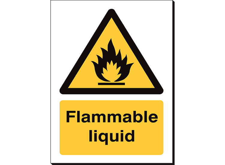 Flammable Liquid - 240 x 360 mm