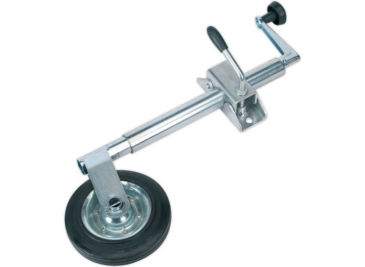 Sealey TB371 Jockey Wheel &amp; Clamp &amp;#8709;35mm - 150mm Solid Wheel