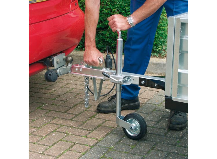 Sealey TB372 Jockey Wheel &amp; Clamp &amp;#8709;48mm - 260mm Pneumatic Wheel