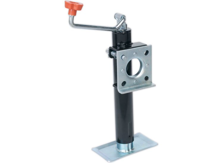 Sealey TB373 Trailer Jack with Weld-On Swivel Mount 250mm Travel - 900kg Capacity