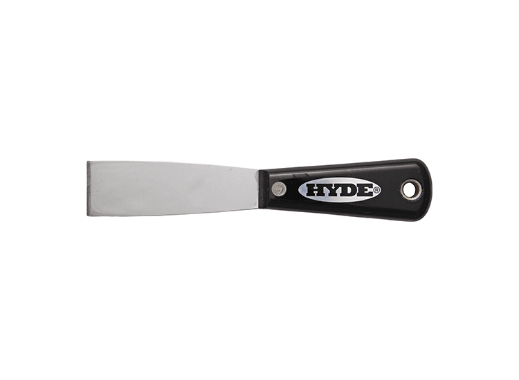 HYDE 'Black &amp; Silver' Scraper - Chisel-Ended/Putty Knife