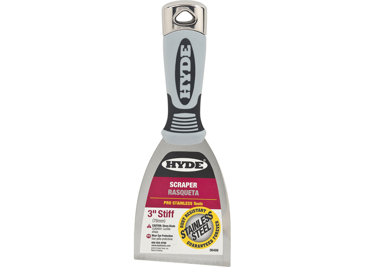 HYDE 'MAXXGRIP PRO<sup>&amp;reg;</sup>' Stiff Scraper - Chisel-Ended