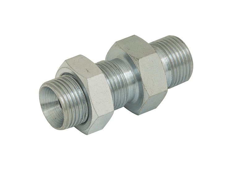 Hydraulic BSPP Bulkhead Fitting