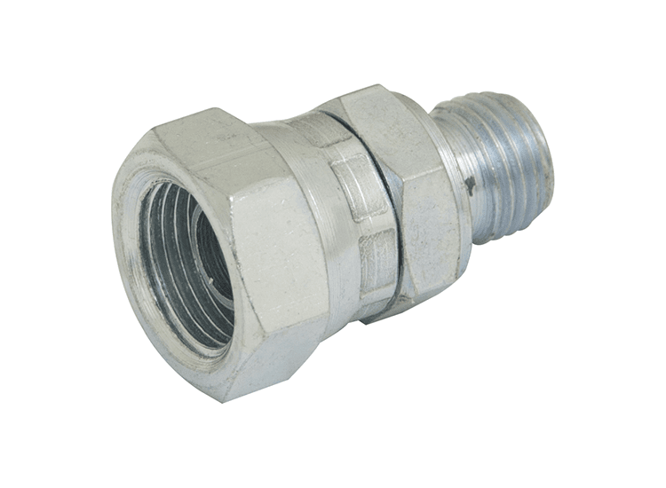 Hydraulic BSPP Swivel Adaptor - Male : Female