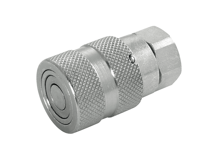 Hydraulic Steel Flat Face Coupling - Carrier (Female)