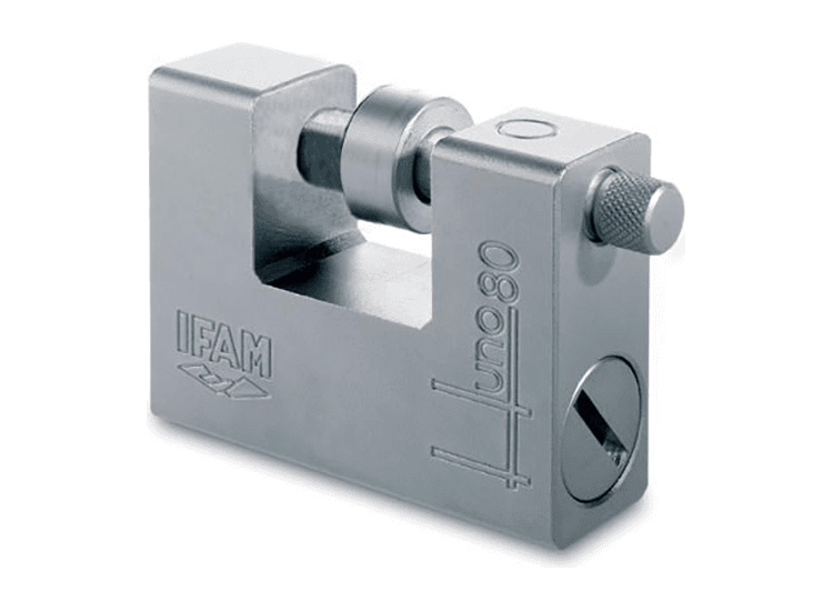 IFAM High Security Block Lock - Steel