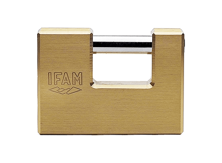 IFAM Shutter Padlock - Brass