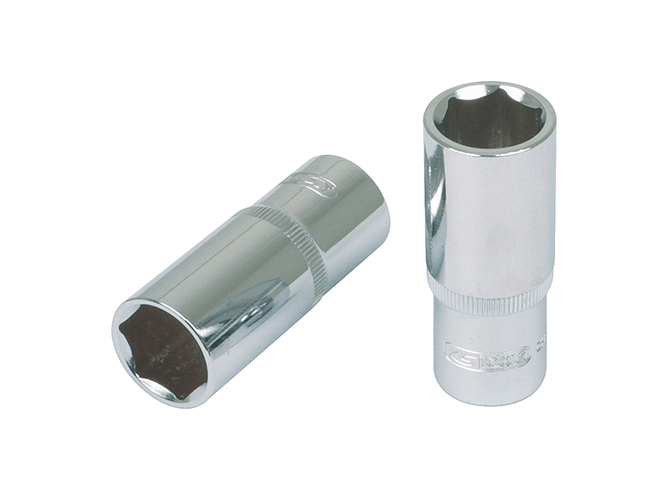 KS TOOLS 'CHROMEplus<sup>&amp;reg;</sup>' 1/4" Drive Deep Sockets