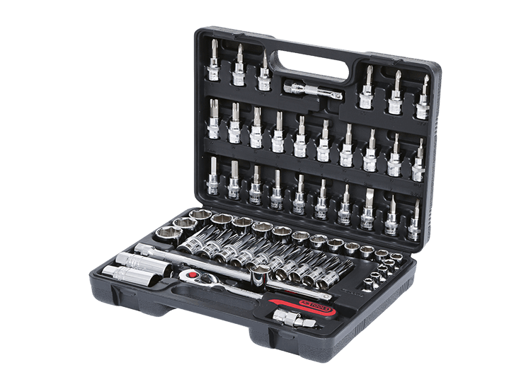 KS TOOLS 'CHROMEplus<sup>&amp;reg;</sup>' 3/8" Drive Socket &amp; Bit Socket Set
