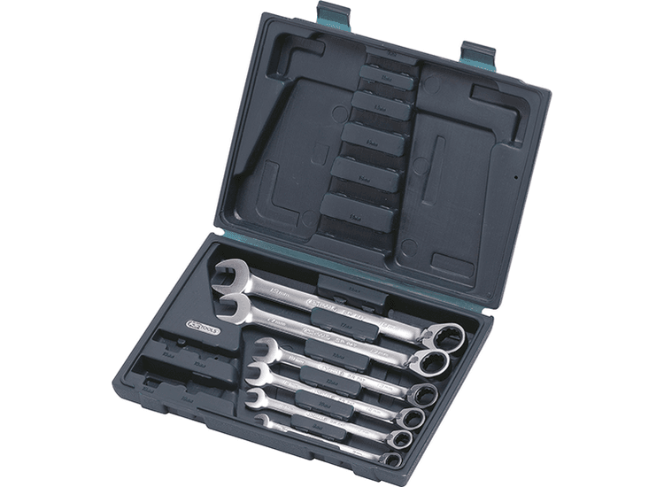 KS TOOLS 'GEARplus<sup>&amp;reg;</sup>' Reversible Ratchet Combination Spanner Set