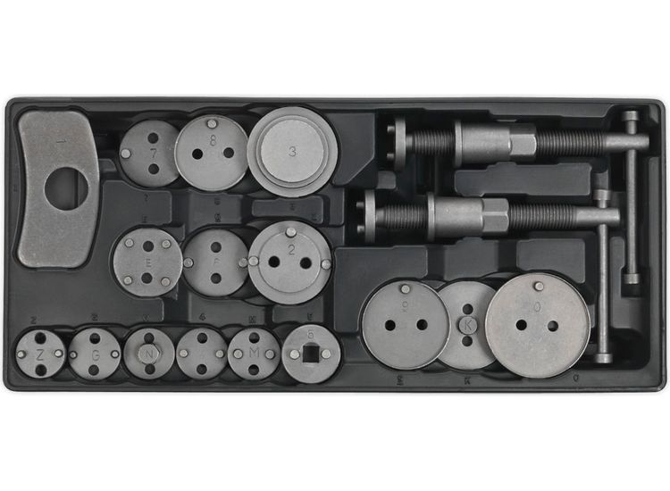 Sealey TBT27 Tool Tray with Brake Wind-Back Tool Kit 18pc