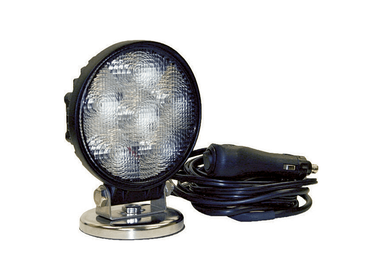 LED Magnetic Work Lamp - 4" Round