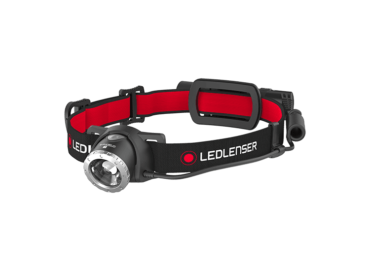 LEDLENSER 'H8R’ 600lm Rechargeable LED Head Torch/Rear Red Light