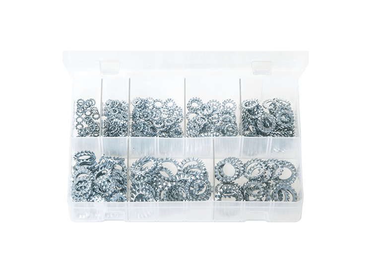 Lock Washers Serrated - External