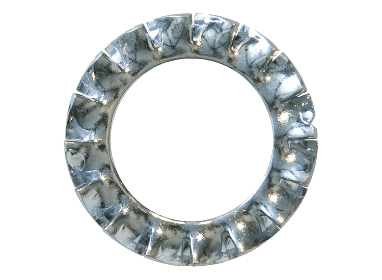 Lock Washers, Serrated External - Metric