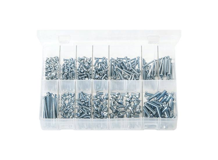 Machine Screws Cheese Head, Slotted - Metric