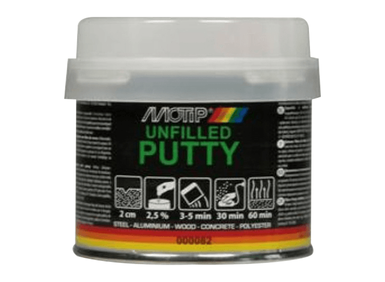 MOTIP 2 Component Unfilled Fibreglass Putty