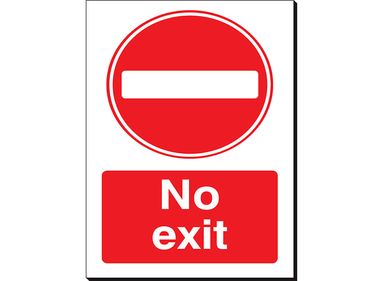 No Exit - 240 x 360 mm