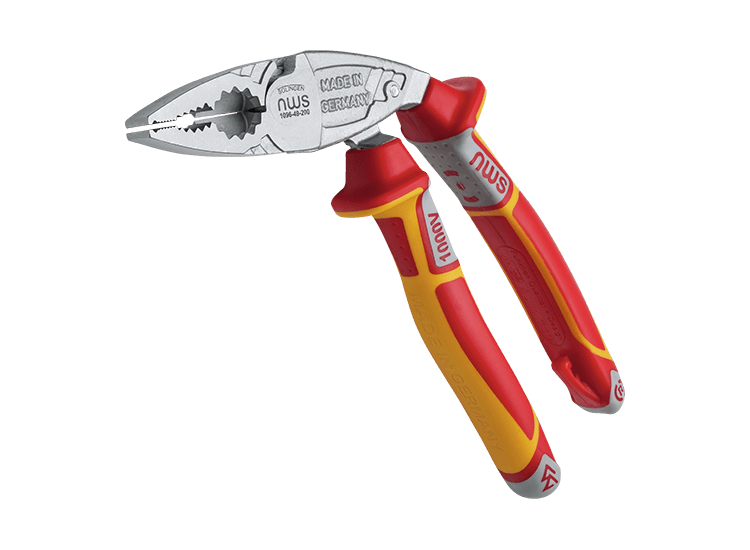 NWS 'ErgoCombi' High Leverage VDE Combination Pliers
