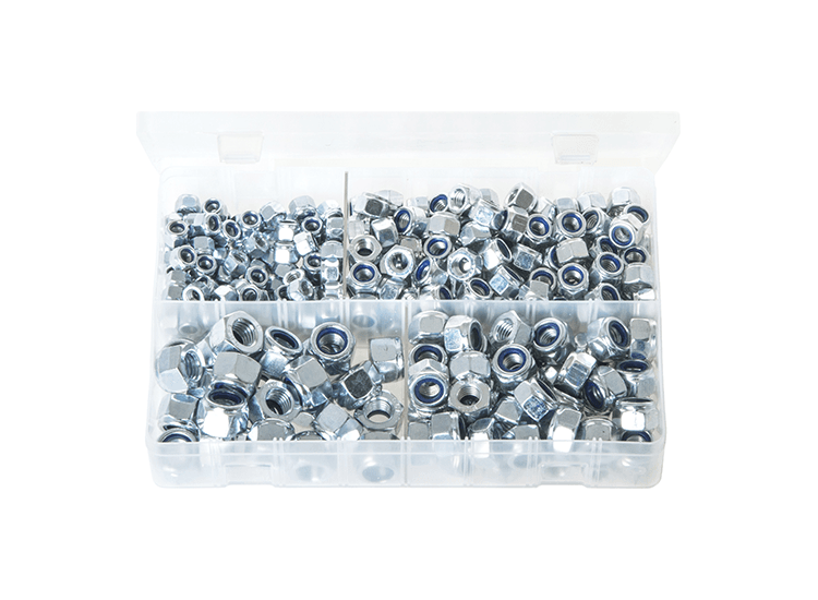 Nylon Lock Nuts - Metric (Popular Sizes)