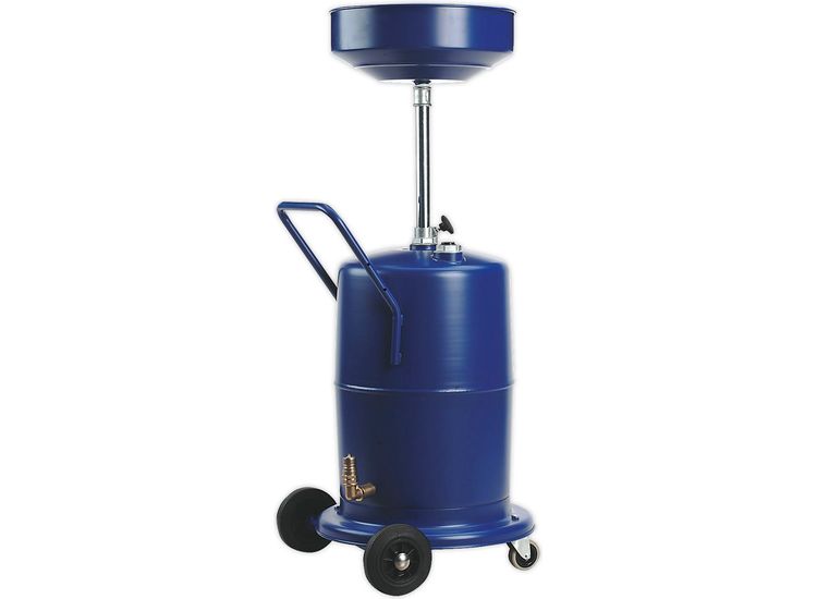 Sealey AK450DX Mobile Oil Drainer 75ltr Pump Away