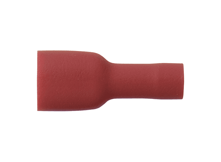 Red Insulated Push-on Females