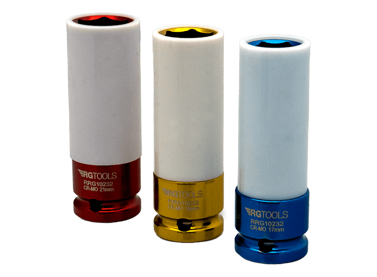 RG TOOLS 1/2" Drive Impact Deep Socket Set