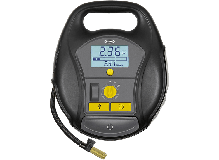RING 12V Cordless 4-in-1 Digital Tyre Air Compressor