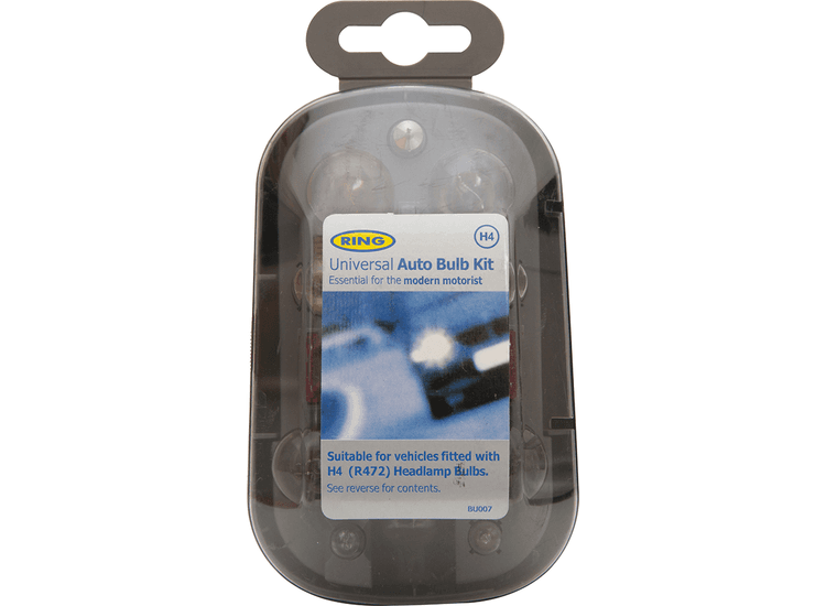 RING H4 Headlamp 12V Universal Auto Bulb Kit