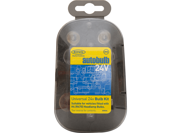 RING H4 Headlamp 24V Auto Bulb Kit