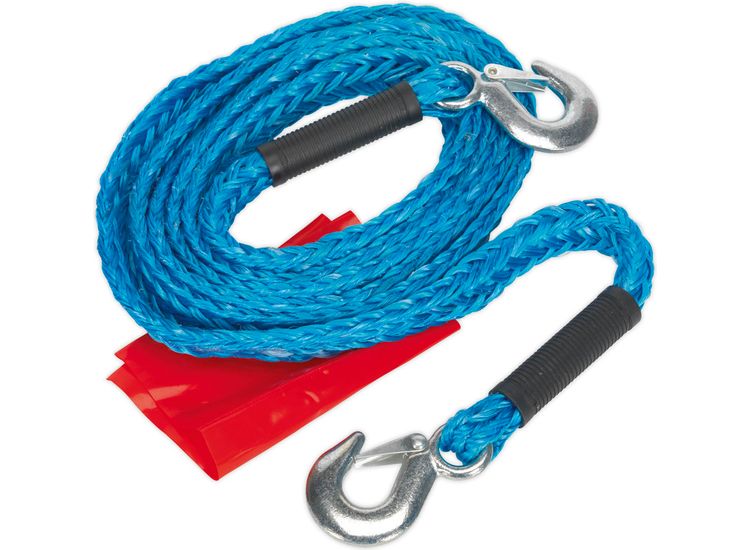 Sealey TH2002 Tow Rope 2000kg Rolling Load Capacity