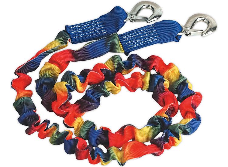 Sealey TH3002 Tow Rope 3000kg Rolling Load Capacity