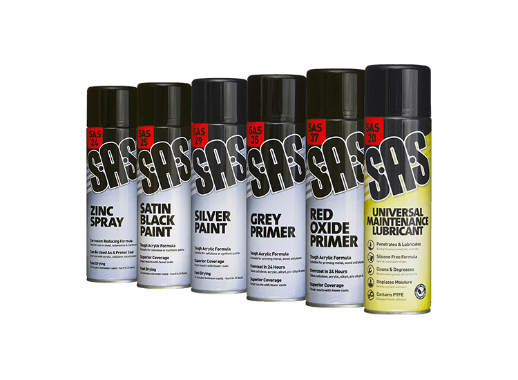 S·A·S Assorted Pack - Paint Aerosols 500ml