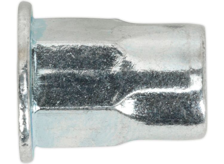 Sealey TIHHM5 Threaded Insert (Rivet Nut) M5 Half Hex Pack of 50