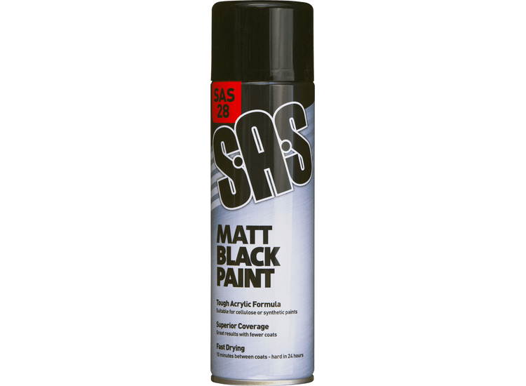S·A·S Black Paint - Matt