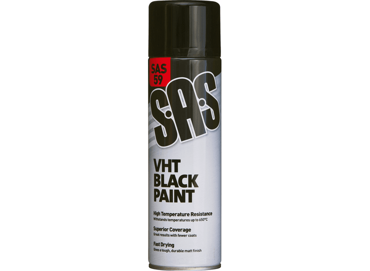 S·A·S Black Paint - VHT (Very High Temperature)