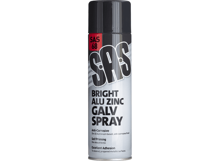 S·A·S Bright Alu Zinc Galv Spray