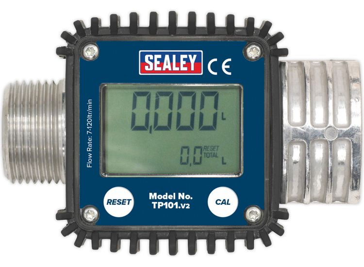 Sealey TP101 Digital Diesel &amp; Fluid Flow Meter