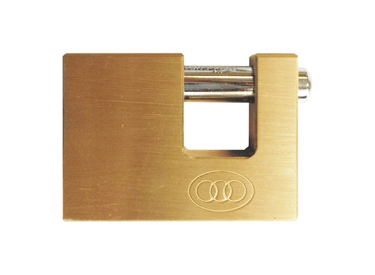 Shutter Padlock - Brass