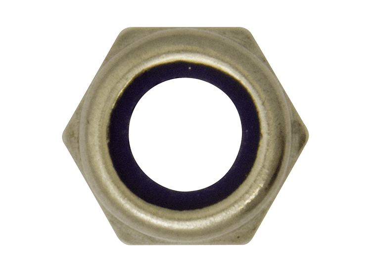Stainless Steel Nylon Lock Nuts - Metric