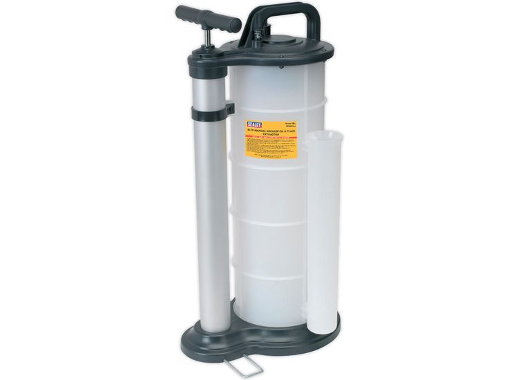 Sealey TP6901 Vacuum Oil &amp; Fluid Extractor Manual 9ltr
